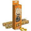 Little One Fruit & Nuts Sticks | 120 g (2 x 60 g) | Snack complementare per criceti, ratti, topi e gerbilli | Con frutta e noci | Fissaggio versatile