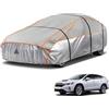 kayme Telo Copriauto Antigrandine, Adatto per Auto a Subarυ Levorg(2014-2025), Kayme Copertura Auto Antigrandine Impermeabile E Resistente Anti UV Antipolvere Vento, con strisce riflettenti-Grigio.