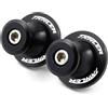 ZESIDIMO 2pcs M6 Nottolini Cavalletto Moto per Yamaha TRACER 9/7/GT 900/GT 700/GT tracer900gt TRACER 7 2021 2022 2023 tracer9gt tracer7 TRACER 9 GT Accessori (Nero)