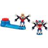 Akedo 14288 Ultimate Arcade Warriors Giants Mini Battling Action Figures Ready, Fight, Split Strike-Scratch-Atron