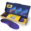 Dr. Scholl's Solette Custom Comfort Dr. Scholl's - Solette per fascite plantare - Solette arco plantare alto o piede cavo per Donna, Uomo misura 37-37.5, Solette a piena lunghezza, Comfort tutto il giorno CF520