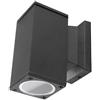 blendend Applique da parete nero unidirezionale GU10 senza sorgente luminosa, ideale per l'illuminazione focalizzata in ambienti interni.