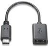 Watio Wave Cavo USB - Cavo USB 2.0 tipo C a USB M da 15 cm 3 A, colore nero, ideale per trasferimenti rapidi e ricarica efficiente. *
