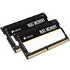Corsair Mac Memory SODIMM 16GB (2x8GB) DDR4 2666MHz CL18 Memoria per Sistemi Mac