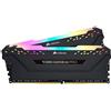 Corsair Vengeance RGB PRO Black DDR4-RAM 3600 MHz 4x 8GB memoria - NUOVO