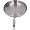 ZJchao PADELLA GRANDE IN ACCIAIO INOX PENTOLE PROFESSIONALI NON RIVESTITE PER LA DI CASA (30 cm)