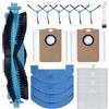 Heykewi 18 Kit di accessori per Ultenic D10, per Proscenic Q8, per Trouver E10 / E20 Pro / E20 Plus, per Mova E10 / E20, per Mamibot EXVAC700 Pioneer, per Lubluelu L15 Aspirapolvere Robot