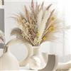 Naapesi Decorazione Pampasgras - 73 Pezzi Fiori Secchi DIY, Fiori Secchi Naturali - Decorazione da Tavola Boho con Erba di Pampa Secca, Gipsofila - Ideale per Decorazione da Tavola, Vasi e Davanzali