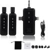 BTFO Microfono Lavalier Wireless per iPhone/Android, 3 in 1 Mini Microfono con Display LED e Cancellazione del Rumore per Registrazione Video Podcast YouTube Vlogging