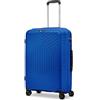 Ciak Roncato R Roncato Hexa Trolley MEDIO 67cm-4R Polipropilene ultra leggero (BLU ROYAL)