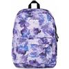 Invicta Zaino Scuola Carlson, Viola, Mono Scomparto Con Tasca per PC e Tasca per Borraccia, 24 lt, Scuola Media e Superiore, Zaino Ragazzo