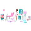 Barbie (TG. taglia unica) Barbie Doctor Doll (12-in/30.40-cm), Brunette Hair, Curvy