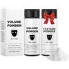 Generico Polvere Volumizzante Capelli,Cera in Polvere per Capelli Uomo,Polvere per Texture,Black Mask Facile Da Applicare,Polvere per Capelli da Uomo,Aggiunge Volume ai Capelli,Tenuta Durat (40g, 2pc)