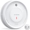 X-Sense Rilevatore di Fumo Smart X-Sense con Supporto Magnetico, Allarme Antincendio Wireless Interconnesso, Batteria Sostituibile, 10 Anni di Durata, Funzione APP (Richiede Stazione SBS50), XS0D-MR, 1 Pezzo