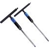 MichaelPro MP009015 Set di Chiavi a T da 1/4'' e 3/8'' - Impugnatura Regolabile e 2 Estremità - Giramaschi a Cricchetto con Impugnatura Girevole a 3 Livelli - Attrezzi da Lavoro con Design Brevettato