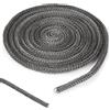 LALAGO 1 pezzo Φ 8mm x 2,5m Guarnizione Stufa a Legna, Cavo di Tenuta per Stufa a Pellet in Fibra di Vetro, Linea di Tenuta Corda Ignifuga per Porte di Caminetti per Stufa, Camini, Forno, Caldaia