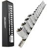HASKYY Set di 14 dadi Torx E4-E24 1/4 3/8 1/2 - Chiavi a bussola Torx E4-E24