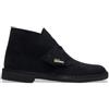 Clarks per uomo. 26155480 Stivali in pelle nera del deserto [3228318], Nero, Basso, Camoscio, Stringhe, Casual