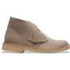Clarks per donna. 26155525 Stivaletti in pelle beige deserto [3228329], Basso, Camoscio, Stringhe, Casual