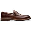 Clarks per uomo. [26178430] Mocassini Aldwin Step in pelle marrone, Basso, Stringhe, Nessuno, Casual