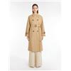 Weekend Max Mara per donna. [2515021011600] Trench impermeabile Basket beige, Casual, Cotone, Manica lunga