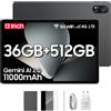 Blackview MEGA 8 4G Android 15 Tablet 13 pollici 36GB+512GB 11000mAh Gemini AI