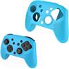 Generic Custodia in Silicone per Switch 2 Pro, Custodia Protettiva Antiscivolo Morbida per Controller di Gioco Portatile (Blu)
