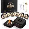 TMEOIIPY Kit Affumicatore Whisky Elettrico con 6 Trucioli di Legno