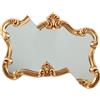 Seletti - Specchio murale Miroirs - Oro - MDF - Designer Giampiero Romano