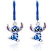 Disney Orecchini a cerchio Disney Stitch in Argento per Bambine, misura unica, Gioielli Disney