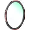 TELESIN 67mm Filtro Black Mist 1/4, Obiettivo per Fotocamera DSLR, Vetro Multistrato Nano-rivestito, Rivestimento AR&AF, Riduce Riflessi, Protezione Dall'acqua E Dalle Impronte Digitali