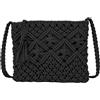 Ockyunoo Borsa Intrecciata Donna, Borsa di Paglia Donna, Borsa Paglia Donna Elegante, Borse in Paglia, Crochet Bag, Borsa Paglia Donna, Piccola Borsa in Paglia per Vacanze, Ideale per i Viaggi