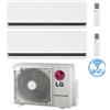 Lg Climatizzatore Condizionatore LG Dualcool Premium R32 Wifi Dual Split Dual Inverter 9000 + 12000 BTU con U.E. MU2R17 NOVITÁ Classe A+++/A++