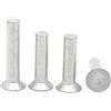 HEXHUASR Ribattini a testa svasata M2 M2.5 M3 M4 M5 M6 M8 Ribattino solido in alluminio GB869 (Size : M5 20pcs, Color : 12mm)