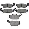 Road Passion Anteriore e Posteriori Pastiglia Freno Kit Compatibile con Honda XL600 V Transalp 600 1997-2000 / XL700 V Transalp 700 2008-2011 / XL650 V Transalp 650 2000-2007