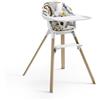 Stokke Seggiolone con Cuscino Clikk - Multi Circles - White