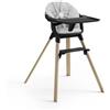 Stokke Seggiolone con Cuscino Clikk - Nordic Grey - Black Natural