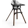 Stokke Seggiolone con Cuscino Clikk - Nordic Grey - Black Warm Brown
