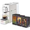 Polti Coffea S15W Macchina Caffè Cialde ESE Argento e Bianco Personalizzabile