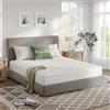 Novilla Materasso 90x200, Materasso Singolo a Molle e Schiuma Altezza 20cm, Materasso a Molle Insacchettate Sostegno Perfetto, Confortevole e Traspirante, Durezza Media
