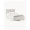Westwing Collection Letto singolo con contenitore Dream - Grigio