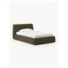 Westwing Collection Letto singolo in bouclé con contenitore Cloud