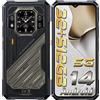 CUBOT Kingkong X 512GB Rugged Smartphone 5G (2024), 32GB+512GB/1TB Telefono Indistruttibile Android 14, 10200mAh/33W Cellulare Antiurto, 2.4K 6.58" FHD+, 100MP, Doppio Schermo/5G Dual SIM/IP68/NFC