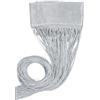 emmevi Tenda a Fili Elegante Per Porte Finestre Pannello Divisorio Camere Stanze Ambienti 100x200 Cm Grigio