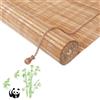 JSDMBD Fatto su Misura Tenda A Rullo Oscurante Tende A Rullo per Interni Tende A Rullo per Esterno Tessuto A Mano Facile da Installare Adatto per Uso Interno Ed Esterno Z+ carbonized Color