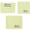 ARTEA DI ALICE Set Colazione per Asilo 3 pezzi in Cotone Personalizzati: Tovaglietta Americana, Tovagliolo e Busta Porta Tovagliolo, Made in Italy, Fantasia Colorata (Verde Acqua)