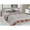 BIANCHERIAWEB Copriletto Piquet Primavera Estate 100% Cotone Disegno New Orsetti Matrimoniale Rosso