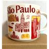Starbucks Tazza da caffè Sao Paulo Brasil Brazil Starbucks 14 oz Been There Series NUOVA