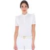 Equestro POLO CONCORSO DONNA SLIM FIT CON ROUCHES