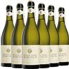 Montelliana Box da 6 bottiglie Frizzante Naturale Vin co el fondo De na volta vino bianco 6x75cl Montelliana